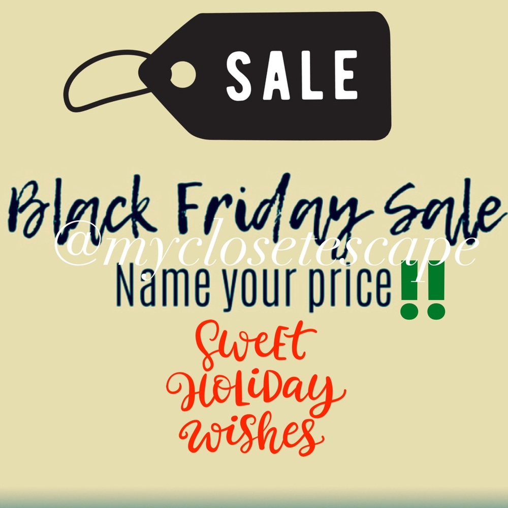 ✅ 💚❤️🎄BLACK FRIDAY SALE: NAME YOUR PRICE ⁉️⁉️🎄
